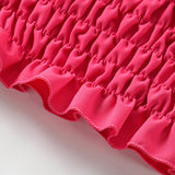 Kid Baby Girls Irregular Torn Denim 2 Pcs Set