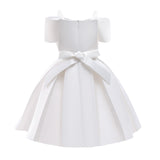 Kid Girl Pink Summer Suspender Princess Dresses