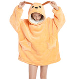 Kid Boy Girl Blanket Winter Warm Pajamas Sweater