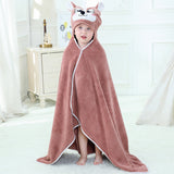 Kid Baby Summer New Cartoon Bath Towel Pajamas