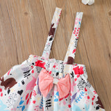 Summer Baby Rabbit Suspender Easter Set 3 Pcs