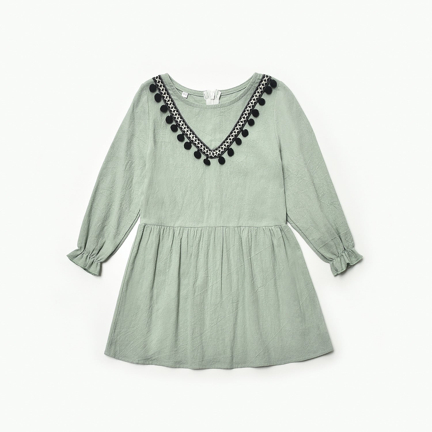 Family Matching Parent-child Long-sleeved Lace Female Dress
