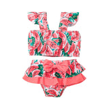 Kid Baby Girls Swimming Suit Cute Watermelon Swimsuit