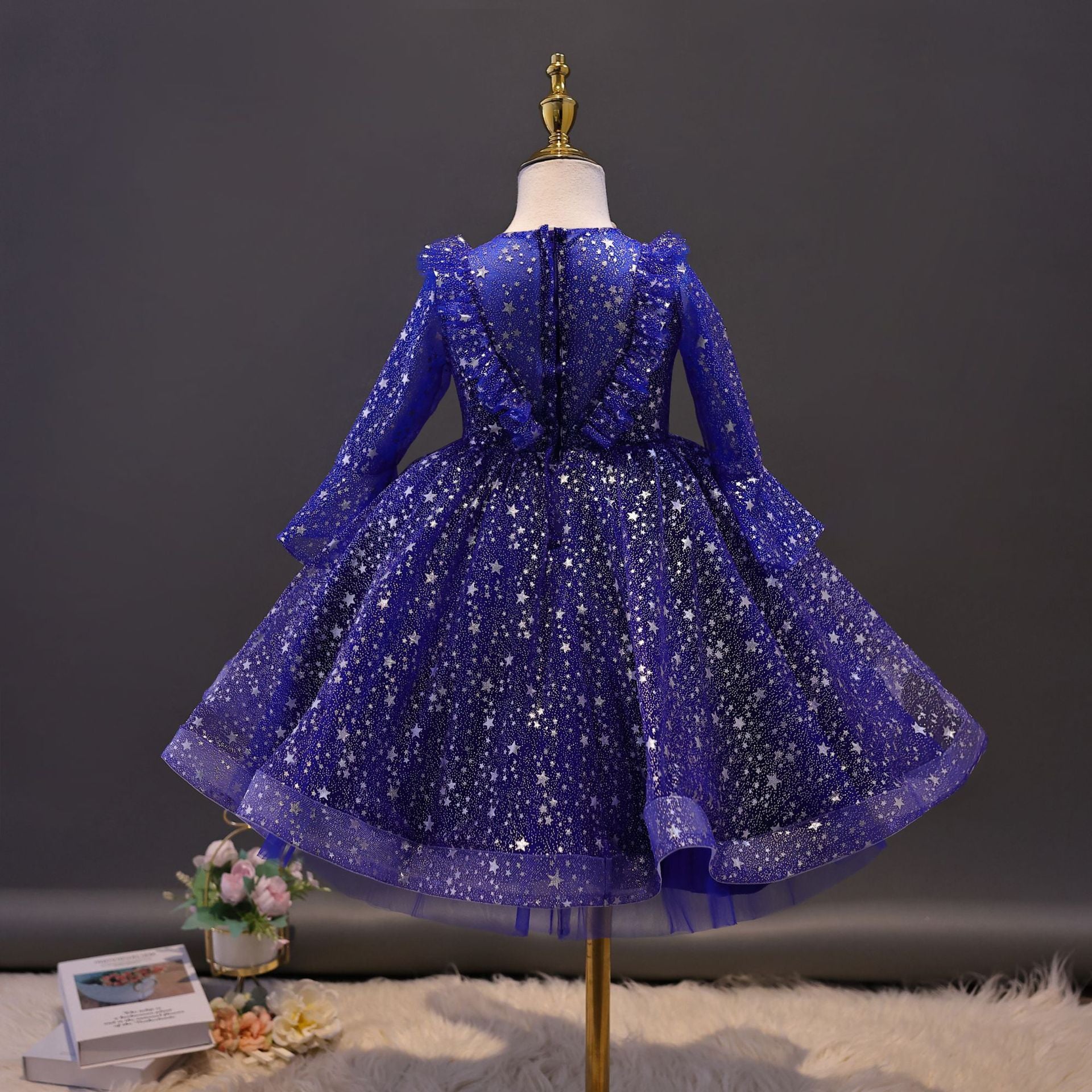 Kid Girl Princess Performance Gauze Dresses