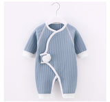 Baby Autumn Winter Warm Butterfly Nascent Cotton Rompers