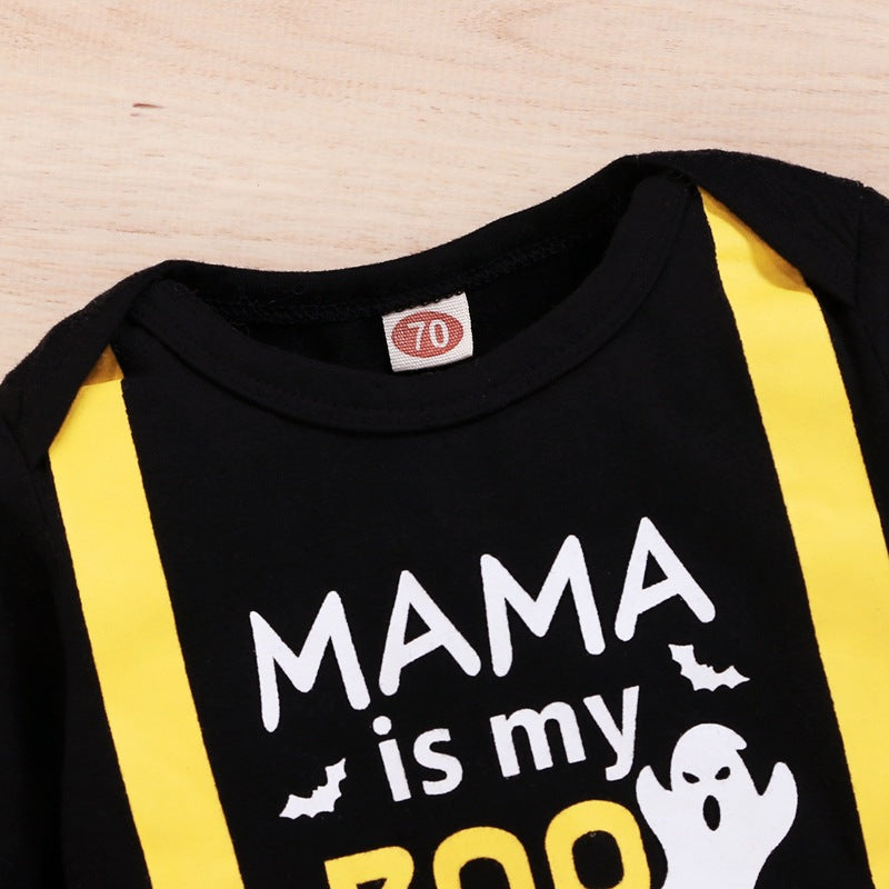 0-18M Baby Spring Autumn Long Sleeve Halloween 3 Pcs Sets