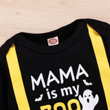 0-18M Baby Spring Autumn Long Sleeve Halloween 3 Pcs Sets
