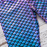 Kid Baby Girl Pants Blue Magic Color Fish Scale Gradual Leggings