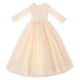 Kid Girl Autumn Spring Princess Formal Dresses