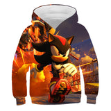 Kid Cartoon Pullover Hoodie 3D Digital Printed Casual Tops