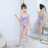 Kid Girl Mermaid Tail Beach Fishtail Ariel Swimsuits