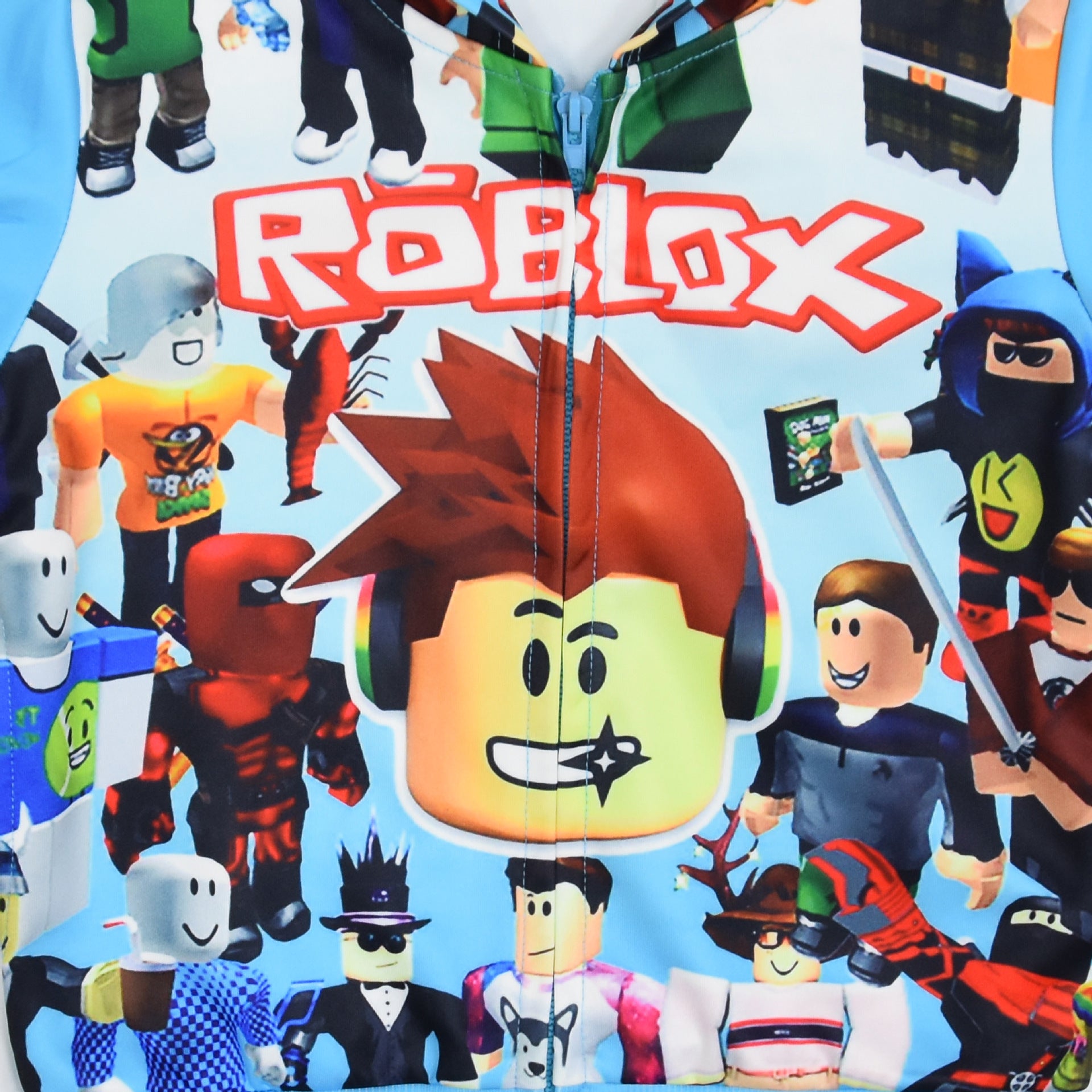 Kid Boy Jacket Zipper Hooded Cardigan Cartoon Game Coats