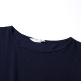 Family Matchinf Parent-child Round Collar Short Sleeve Rainbow Pony Dresses
