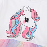 Kid Baby Girls New Summer Ultra Chic Unicorn Dress