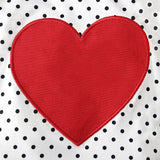 Kid Baby Girls Spring Fall Valentine Day Love Dot Long-sleeved 2 Pcs Sets