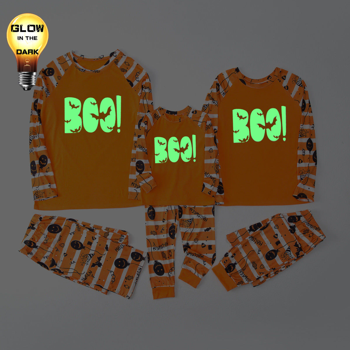 Family Matching Parent-child Halloween Home Wear Pajamas