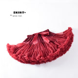 Kid Baby Girl Gauze Princess Autumn Winter Skirt