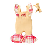 Baby Girl Sleeveless Jumpsuit Christmas Long Legs Pants