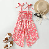 Kid Baby Girl Harness Jumpsuit Summer Pants