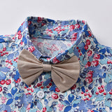 Kid Baby Boy Suit  Long Sleeves Print Fashion 2 Pcs Sets
