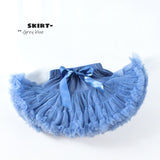 Kid Baby Girl Gauze Princess Autumn Winter Skirt
