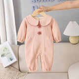 Baby Girl Onesie Little Princess Velvet Thickened Climbing Rompers