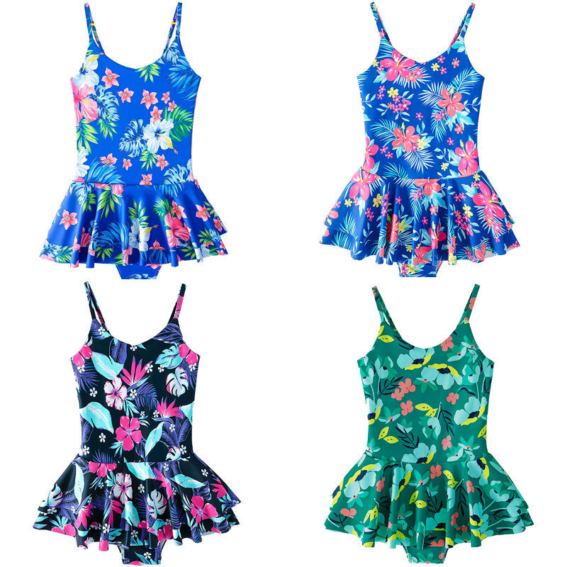 Kid Girls Swimsuit One-piece Bikini Swimwear