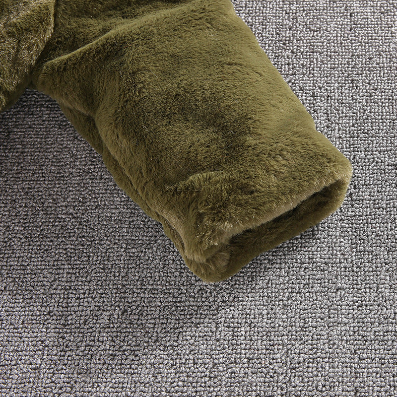 Kid Baby Boy Girl Autumn Winter Wool Warm Coats