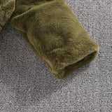 Kid Baby Boy Girl Autumn Winter Wool Warm Coats