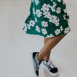 Family Matching Mother-Daughter Floral Holiday Beach Leisure Loose Dresses