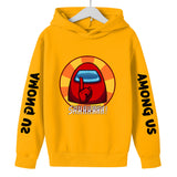 Kids Girl Boy Among US Peripheral Printed Hoodie