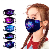 Kid 3D Digital Printing Color Child Dust And Sun Protection Mask