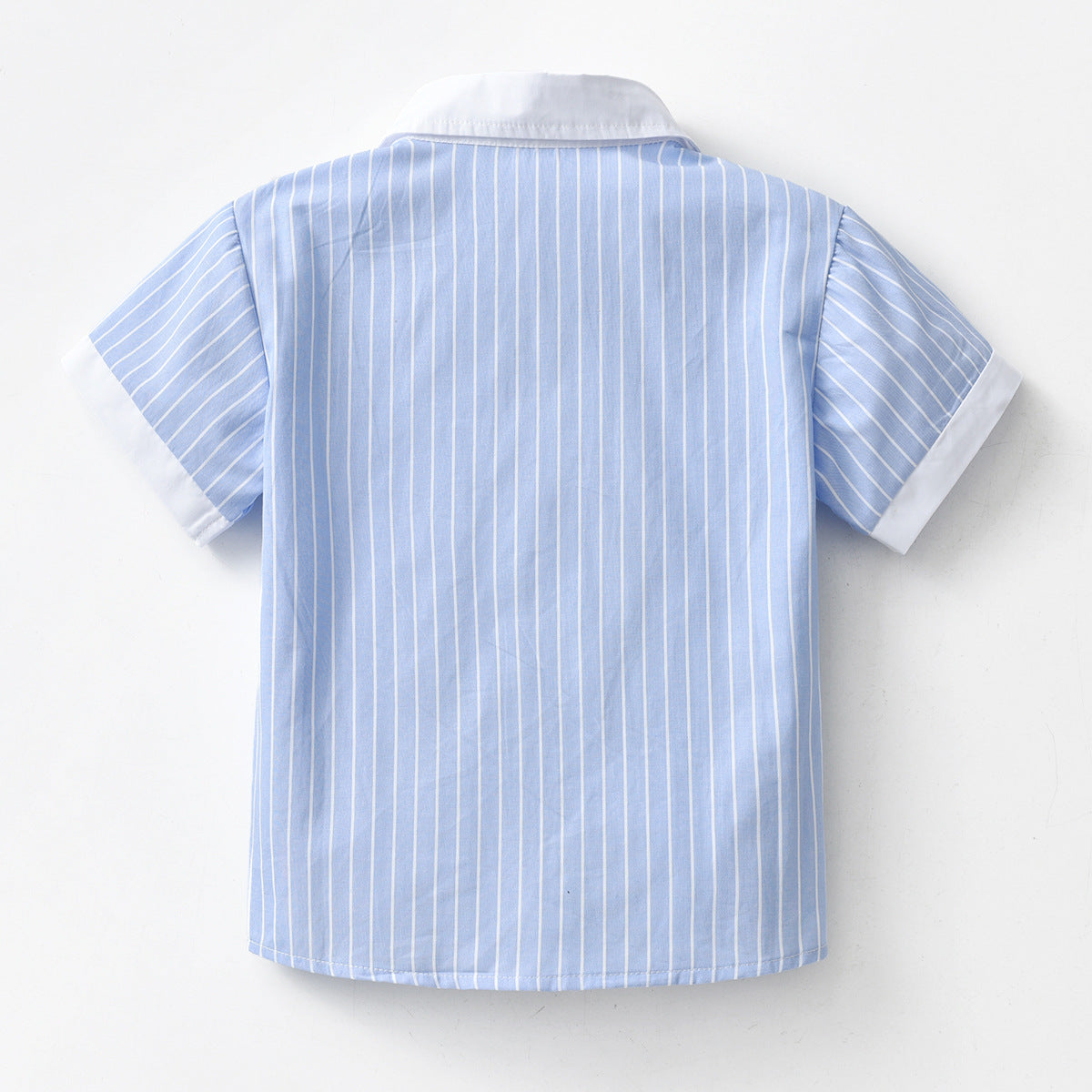 Kid Baby Boy Suit British Gentlemen Summer Cotton 4 Pcs Set