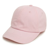 Spring Summer Kid Baby Baseball Cap Solid Color Cotton Casual Adjustable Sun Hat