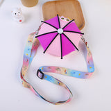 Kid Relieve Stress Puzzle Cartoon Silicone Zero Wallet Personalized Umbrella Bag