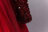 Kid Girl Princess Host Sequin Gauze Wedding Pompous Dresses