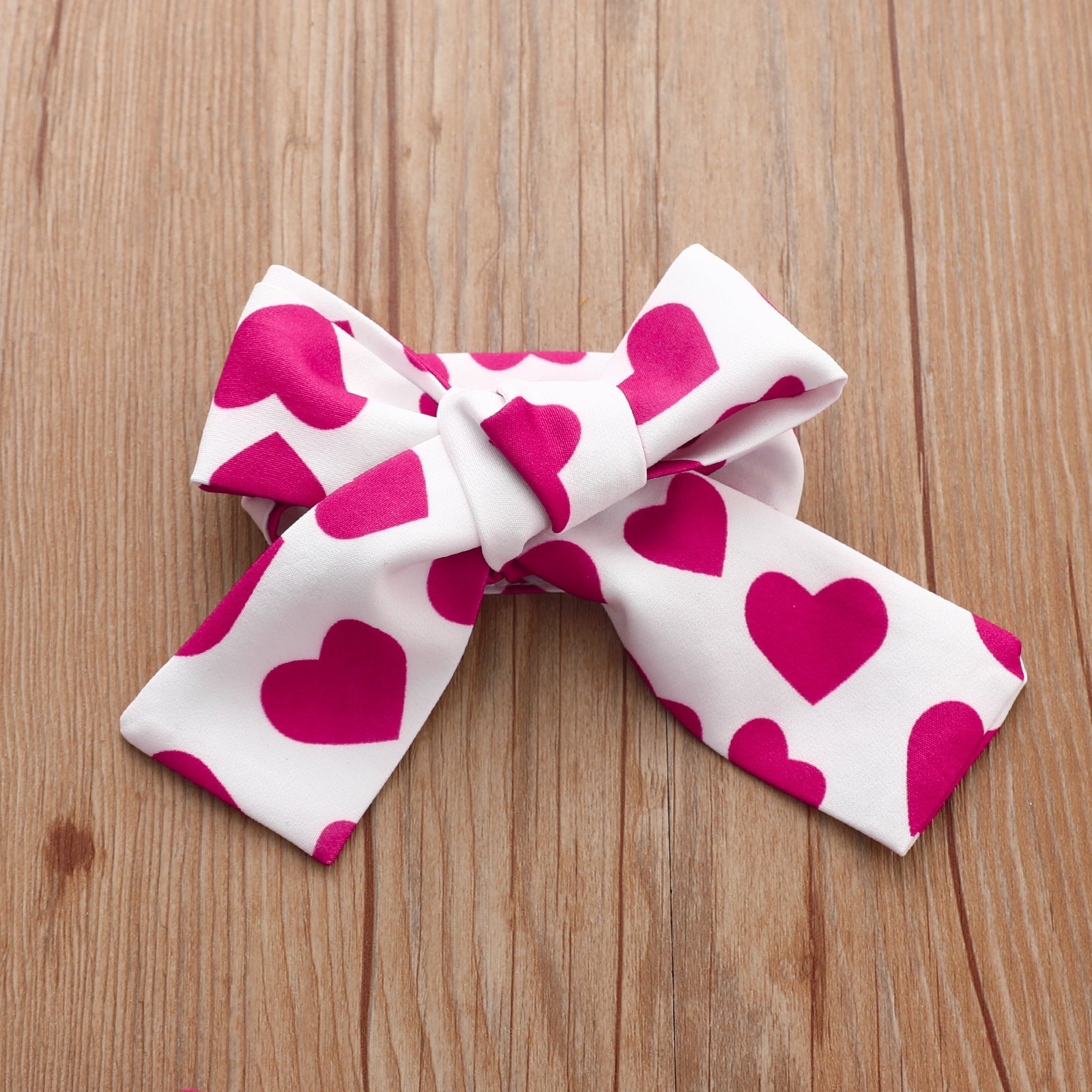 Baby Girl New Valentine's Day Love Printed Halter 3 Pcs Set