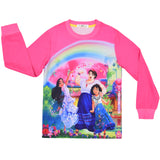 Kid Baby Girl Magic Full House Encanto Suit Long Sleeved Pajamas 2 Pcs Suits