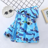 Kid Baby Girl Outdoor Mountaineering Trench Extra Heavy Coats