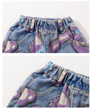 Kid Baby Girl Rabbit Cowboy Spring Autumn Leisure 2 Pcs Sets