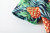 Kid Baby Boys Suit Beach Short Sleeve Pineapple Summer 2 Pcs Sets