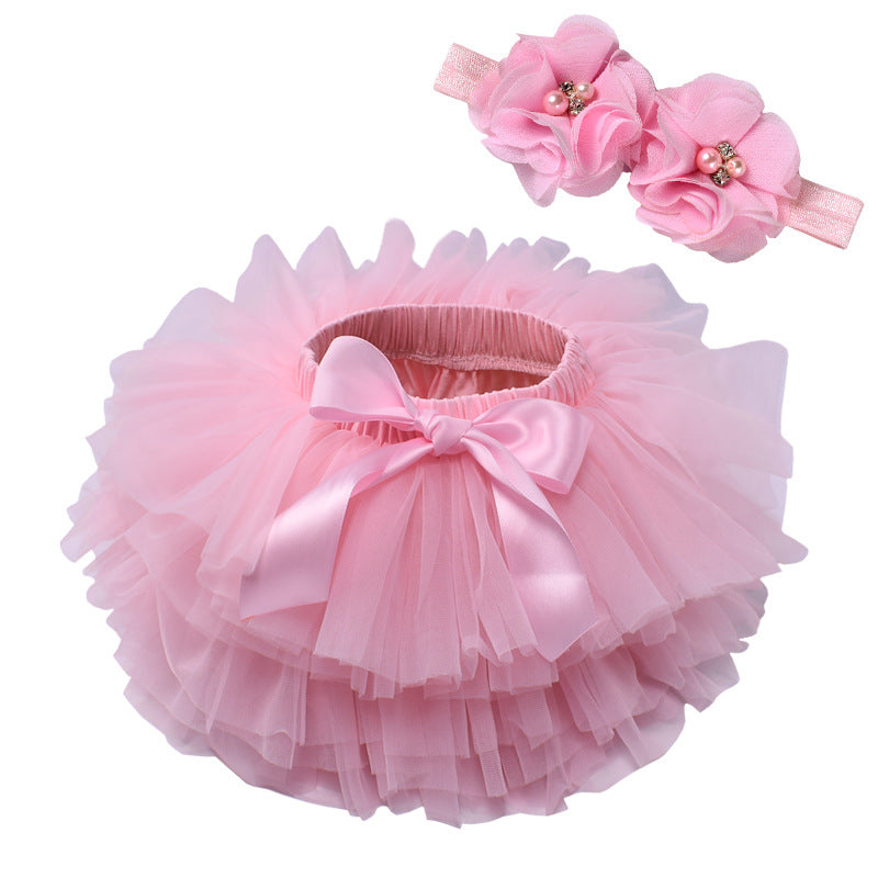 Kid Baby Girl Tutu  Lovely Infant Gauze Skirt