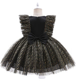 Kid Baby Girl Christmas Popular First Year Mesh Princess Dress