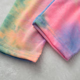 Family Matching Parent-child Christmas Tie-dye Suit Pajamas