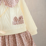 1-6Y Kid Baby Girl Cute Bunny Sets 2 Pcs