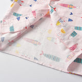 Kid Baby Boy GirlCotton Pajamas Summer Short Sleeve Cartoon Casual 2 Pcs