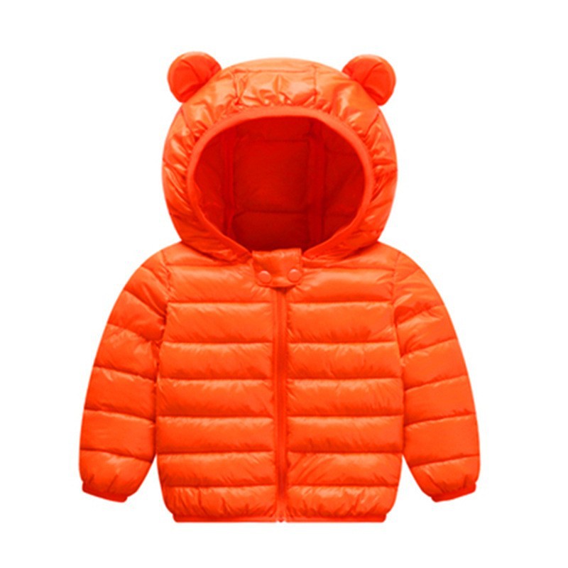 Kid Baby Boy Girl Light Down Cotton Autumn Winter Coat