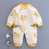 Baby Girl Boy One-piece Autumn Winter Cotton Warm Romper