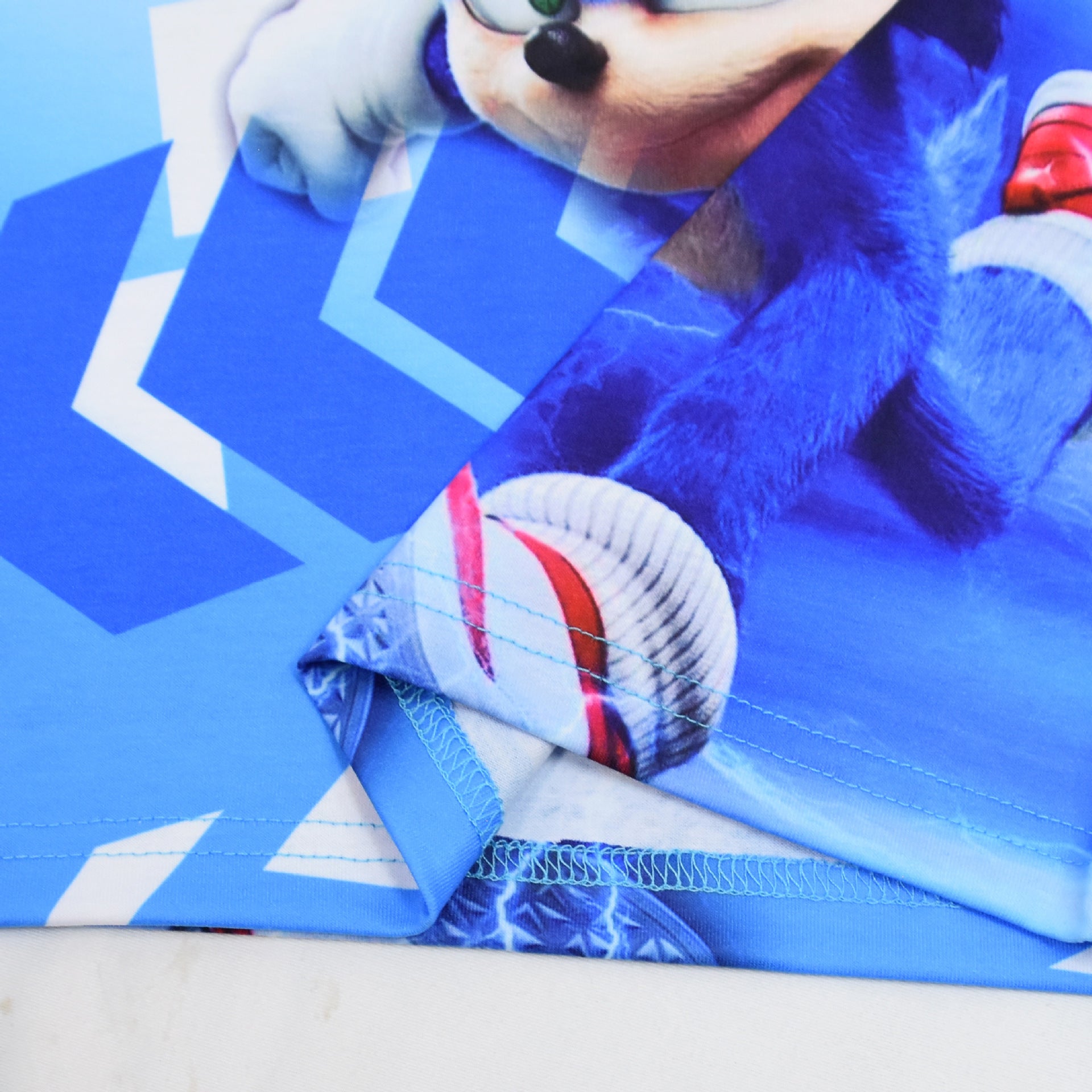 Kid Boy Long-sleeved Home Suit Sonic Hedgehog Pajamas