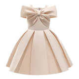 Kid Girl Pink Summer Suspender Princess Dresses